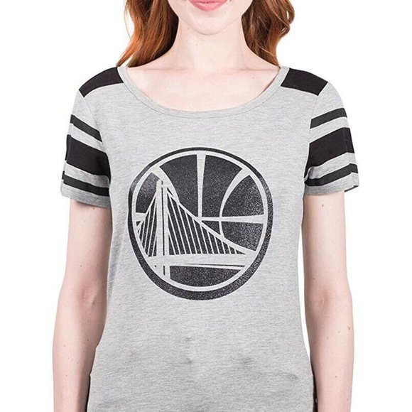 Golden State Warriors NBA Women's Box Tee Shirt - Picture 1 of 4